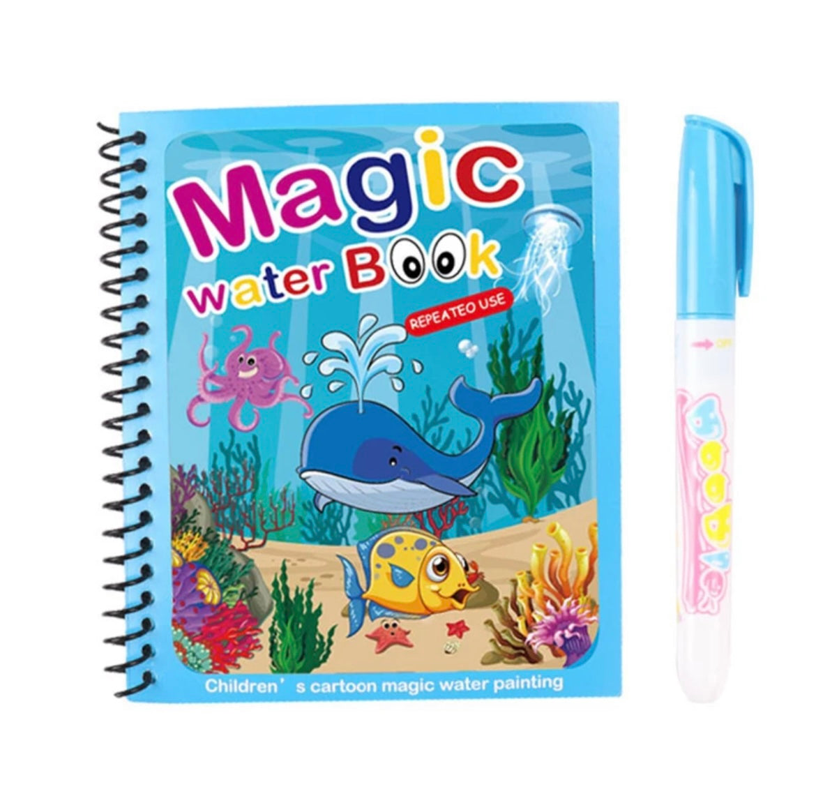 Magic Water Coloring Book